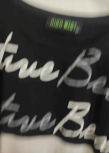 Siyah Gri Baskılı Erkek Tişört - Görsel 2