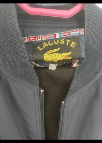 Erkek li mont baharlık Lacoste orjinal deyil - Görsel 2