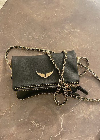 Zadig & Voltaire Zincir Detaylı Deri Kadın Çanta