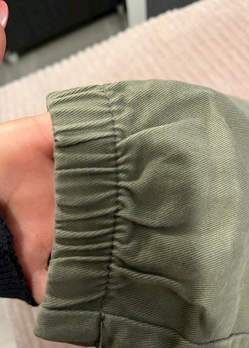 haki kargo pantolon - Görsel 2