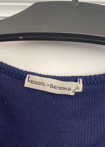 Diğer Kadın Lacivert Uzun Kollu Crop Top