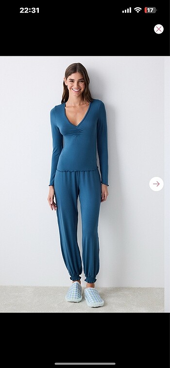 Penti penye pijama takımı