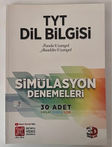 TYT DİL BİLGİSİ 3D SİMÜLASYON DENEMESİ