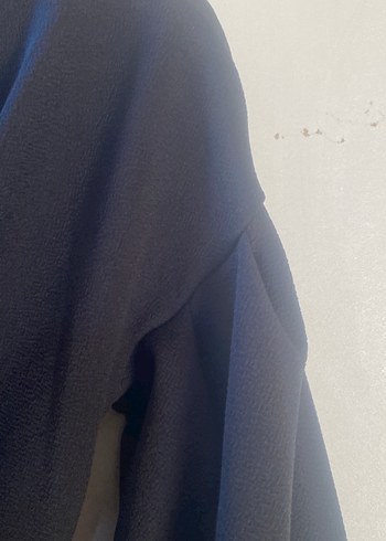 Uzun Siyah Gotik Kadın Elbise - Görsel 5