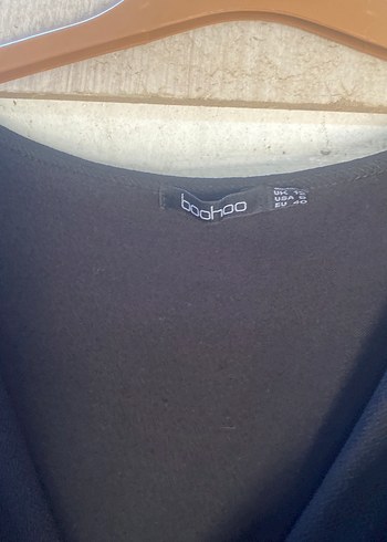 Uzun Siyah Gotik Kadın Elbise - Görsel 4