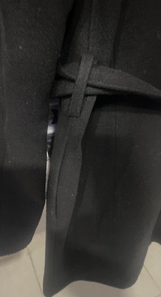 Siyah Kemerli Uzun Kaban - Görsel 4