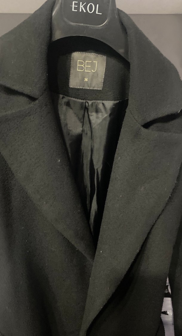 Siyah Kemerli Uzun Kaban - Görsel 2