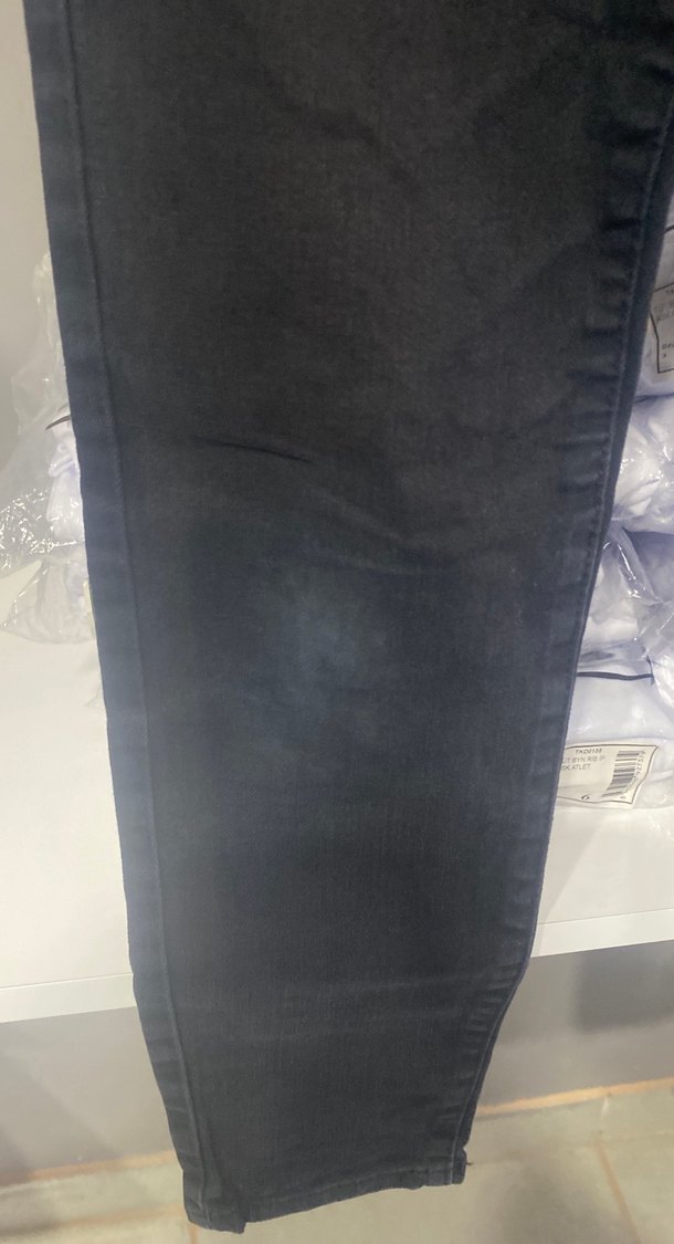 Erkek Siyah Denim Pantolon, Regular Fit - Görsel 5