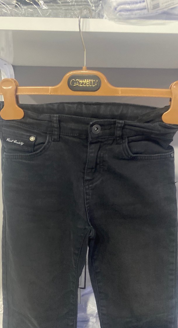 Erkek Siyah Denim Pantolon, Regular Fit - Görsel 2
