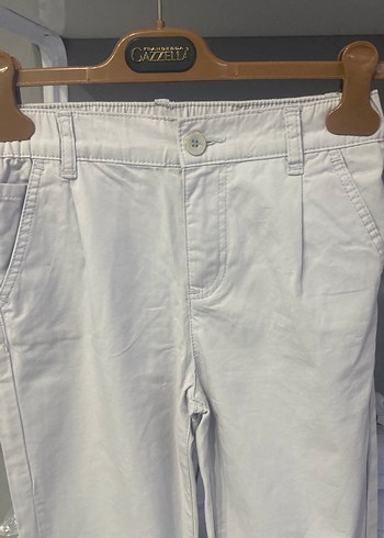 Kadın Bej Pamuk Kumaş Pantolon - Görsel 2