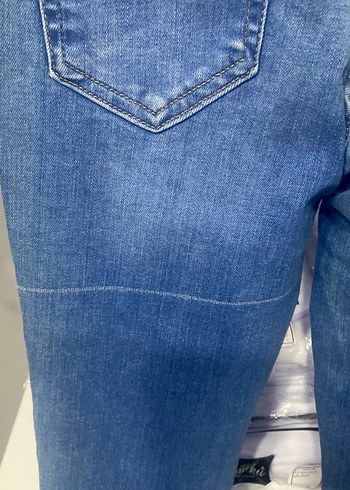 Mavi Midi Boy Regular Fit Denim Kadın Jean - Görsel 6