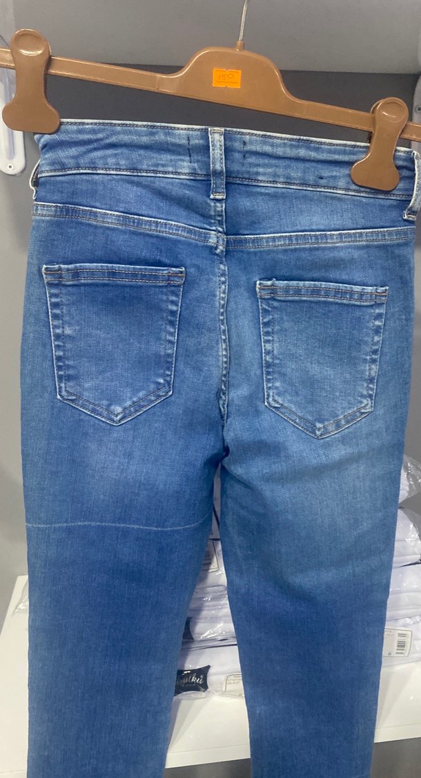 Mavi Midi Boy Regular Fit Denim Kadın Jean - Görsel 5