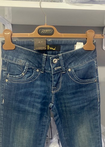 Kadın Mavi Denim Regular Fit Kot Pantolon - Görsel 2