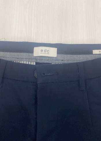 Erkek Lacivert Regular Fit Denim Pantolon - Görsel 3