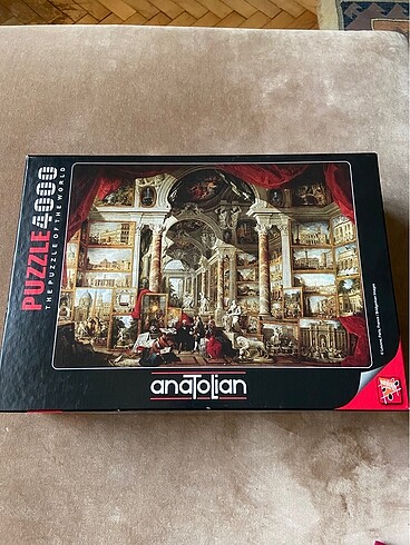 Beden Renk Anatolian Roma Galerisi 4000 Parça Puzzle
