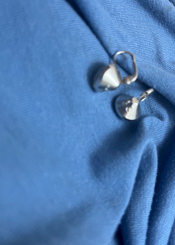 Beden gri Renk Swarovski millenia damla küpe