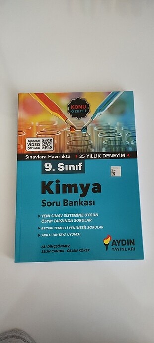 Aydın yayınları 9.sinif kimya soru bankası