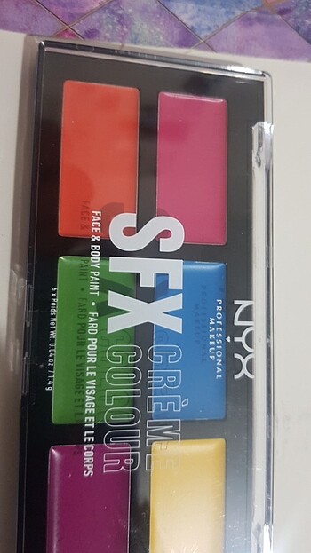 Beden Renk Nyx Yüz ve Vücut Boya Paleti
