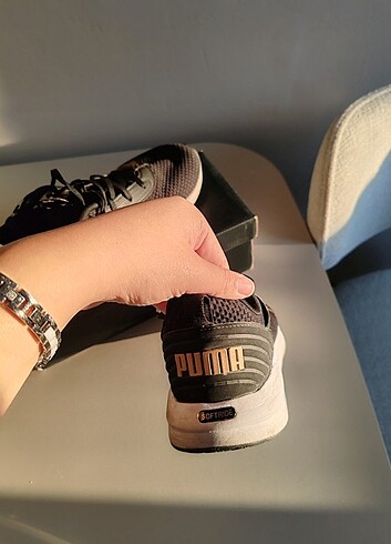 38 Beden siyah Renk Puma spor ayakkabı