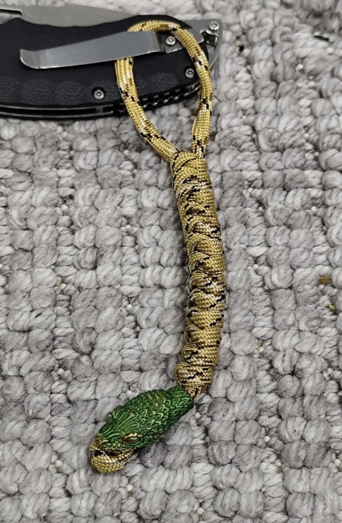 EDC Paracord Boncuk (Piton) - Görsel 3