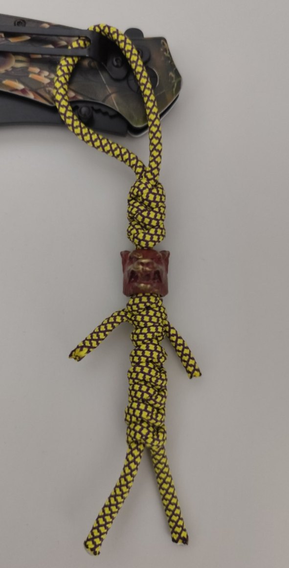 EDC Paracord Boncuk Wolf - Görsel 3