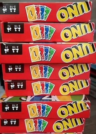 Beden Uno oyun kartları orjinal yeni seri