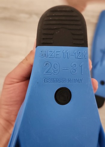 31 Beden Erkek Mavi Deniz Yüzme Paleti