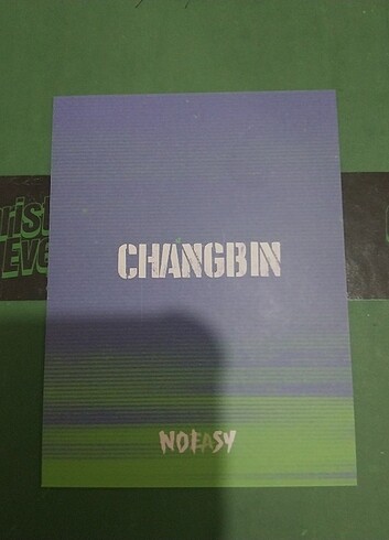  Changbin noeasy photocard