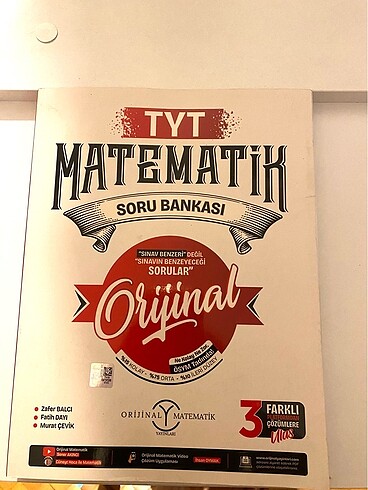 Orijinal Yayınları TYT Matematik Soru Bankası