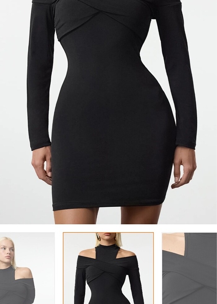 Siyah Elbise - Görsel 2