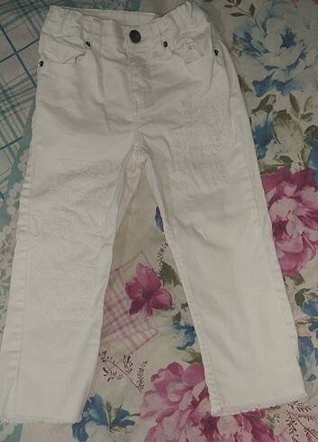 H&M Kız beyaz pantalon