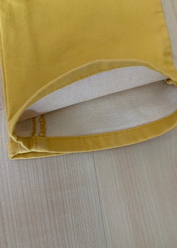 Unsea Sarı Denim Kadın Kumaş Pantolon