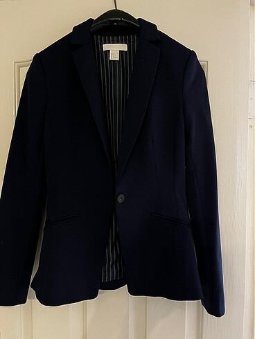 H&M H&M pamuklu blazer