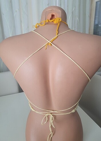 Kelebek bustiyer el örgüsü  - Görsel 5