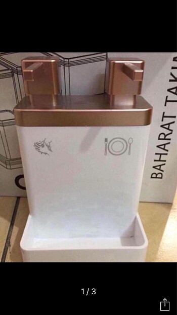 2 hazneli sıvı sabunluk deterjanlık