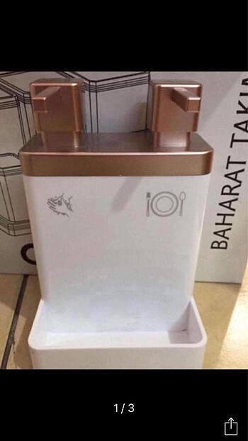 2 hazneli sıvı sabunluk deterjanlık