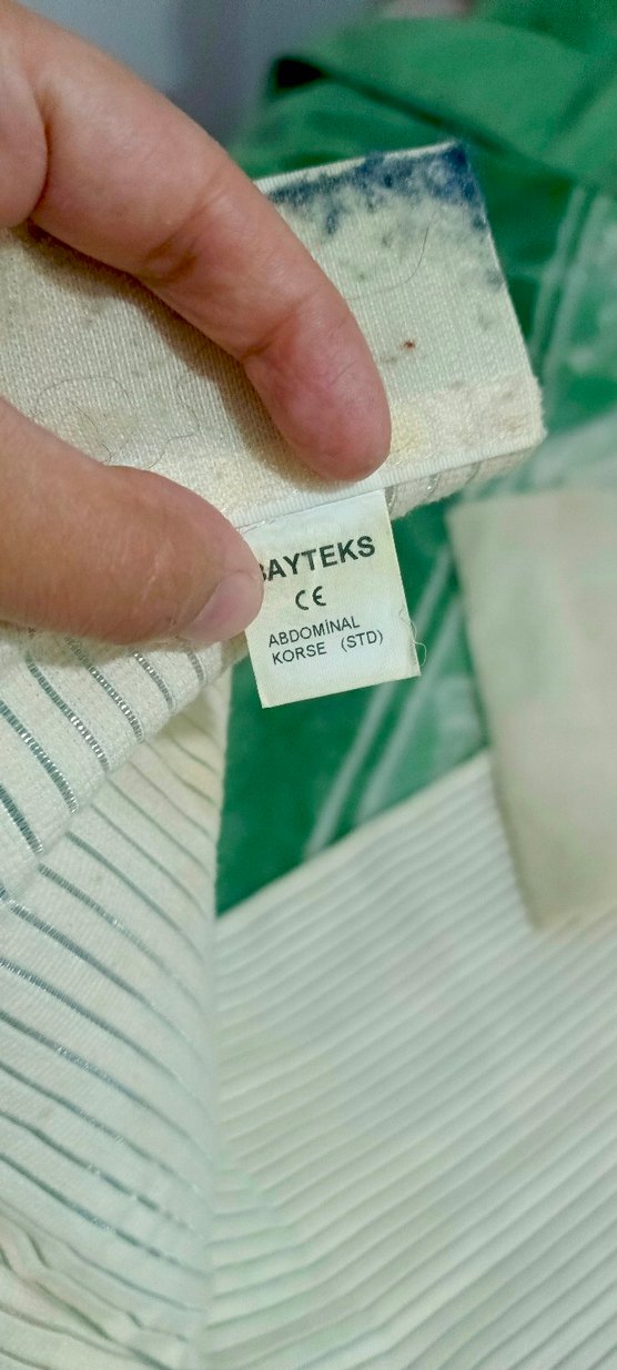 Beyaz Nakışlı Emzirme Korsesi - Görsel 4