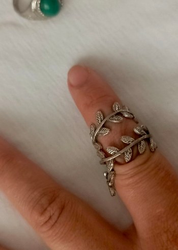 Vintage Bohem Taşlı ve İşlemeli Yüzükler - Görsel 6