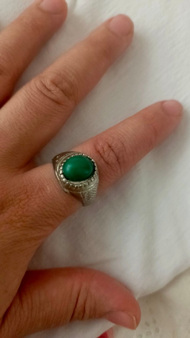 Vintage Bohem Taşlı ve İşlemeli Yüzükler - Görsel 4