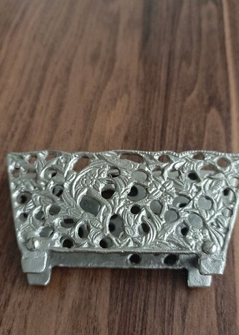 Gri Metal Dekoratif Çatal Kaşık Tutucu - Görsel 4