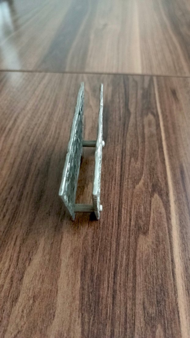 Gri Metal Dekoratif Çatal Kaşık Tutucu - Görsel 3