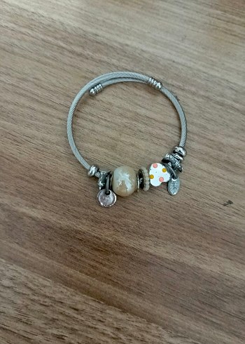 Çiçek Desenli Bohem Boncuklu Bileklik - Görsel 2