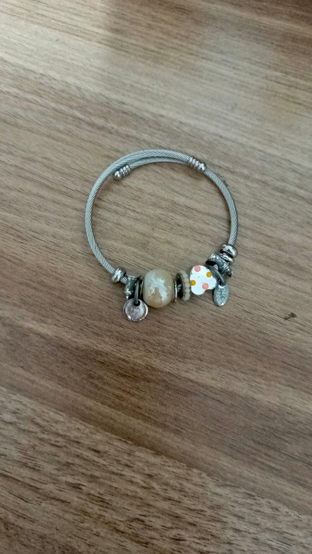 Çiçek Desenli Bohem Boncuklu Bileklik - Görsel 2