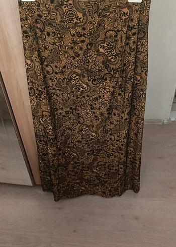 Kahverengi Bohem Desenli Perde - Görsel 2