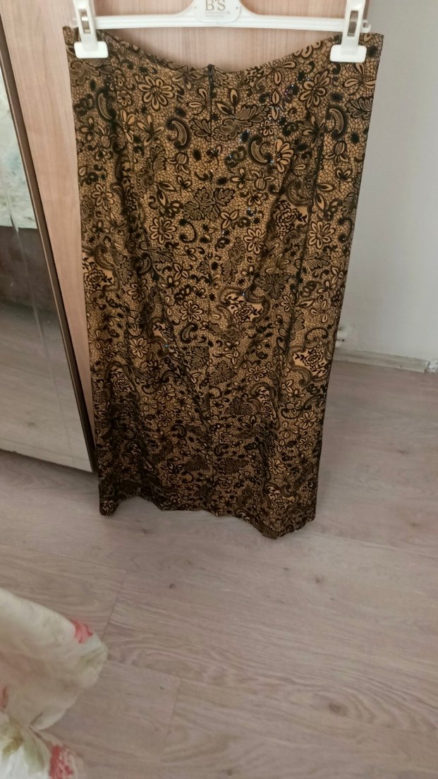 Kahverengi Bohem Desenli Perde - Görsel 3