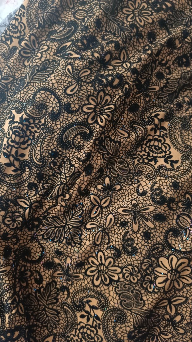 Kahverengi Bohem Desenli Perde - Görsel 4