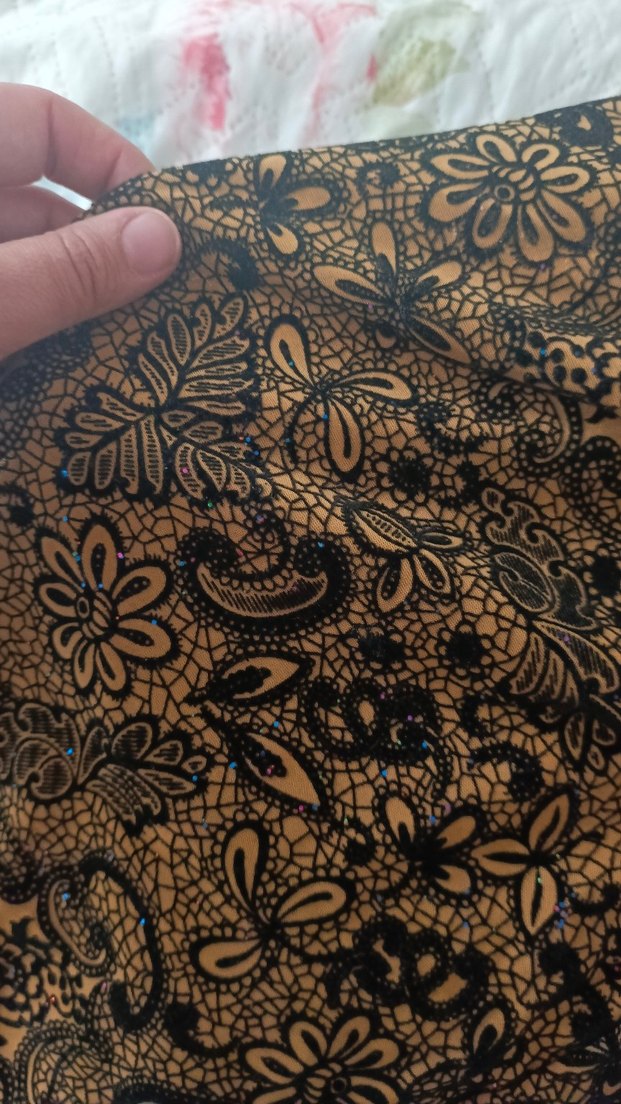 Kahverengi Bohem Desenli Perde - Görsel 5