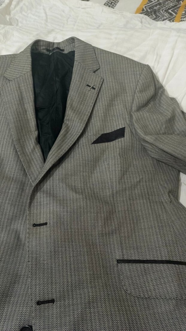 Gri Erkek Regular Fit Düğmeli Takım Elbise - Görsel 2