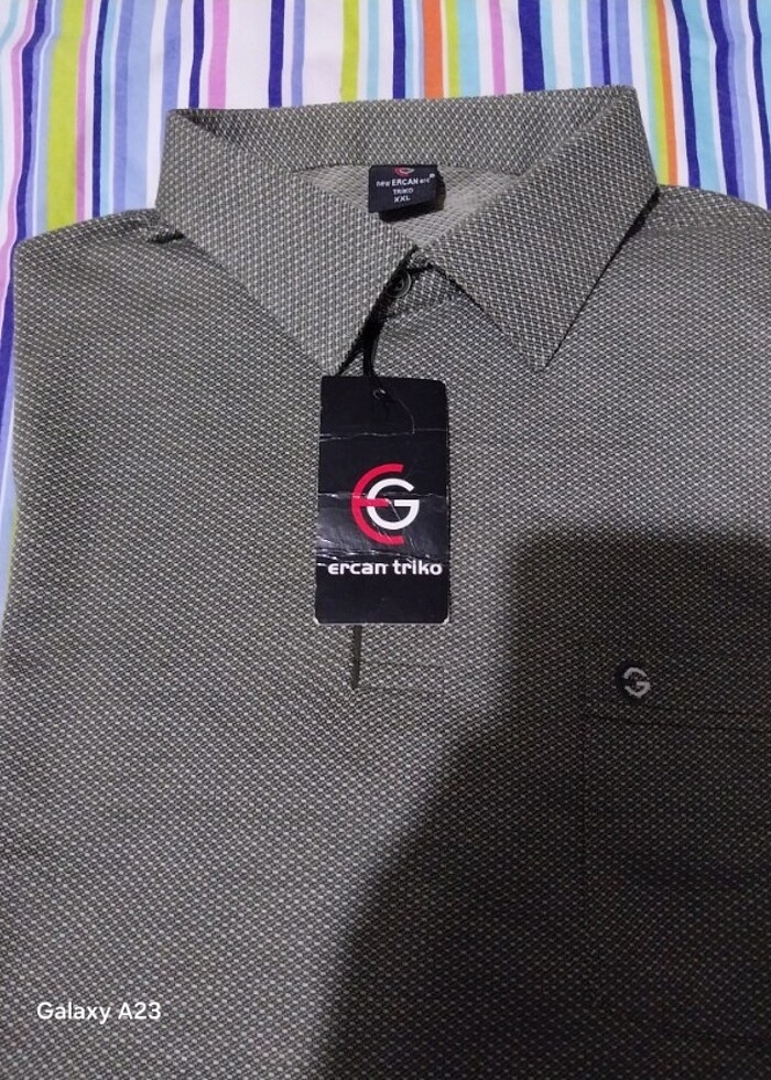 Erkek Tshirt Ercan Triko - Görsel 2