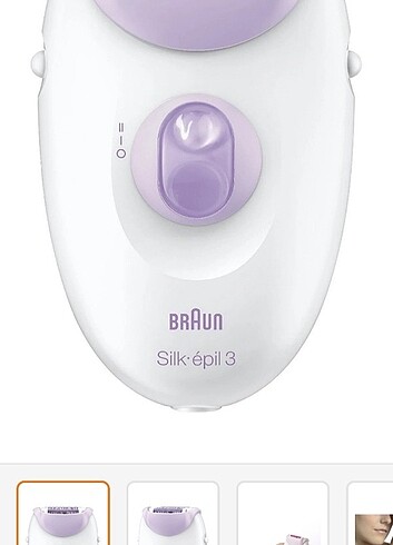 BRAUN epilasyon Aleti / epilatör